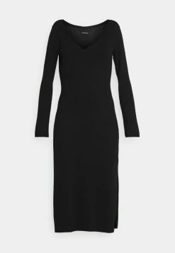 Qualité Garantie Even&Odd KNIT MAXI V NECK DRESS WITH SLIT - Robe pull robes col en v profond femme -Even&Odd Soldes 2022 aa848b9b7bcf4897824ca3c997f6332d
