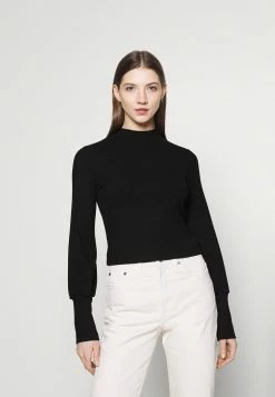 Produit de première qualité Even&Odd T-shirt à manches longues t-shirts et tops col officier femme