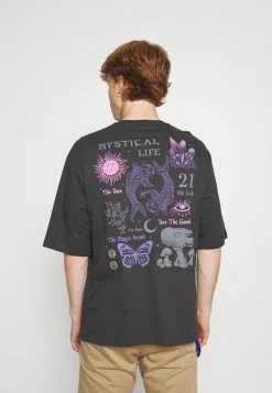 Even&Odd Prix Imbattable T-shirt imprimé t-shirts col rond unisex