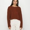 Prix Acceptable Even&Odd CROPPED JUMPER - Pullover pulls et gilets col rond femme