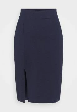 Even&Odd BASIC - Midi skirt with slit - Jupe crayon Prix Dégriffé jupes couleur unie femme -Even&Odd Soldes 2022 c0123d10407e4978ace7b94db5c94e9d