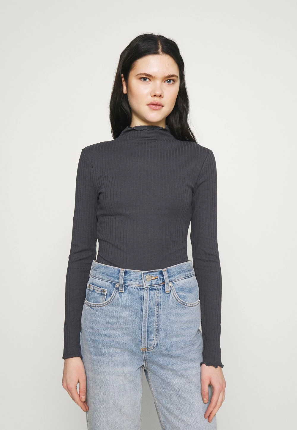 Even&Odd T-shirt à manches longues Qualité Fiable t-shirts et tops col officier femme 3 Even&Odd T-shirt à manches longues Qualité Fiable t-shirts et tops col officier femme