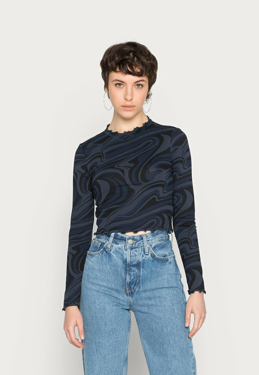 Even&Odd Prix Préférentiel T-shirt à manches longues t-shirts et tops col rond femme 4 Even&Odd Prix Préférentiel T-shirt à manches longues t-shirts et tops col rond femme – Image 2