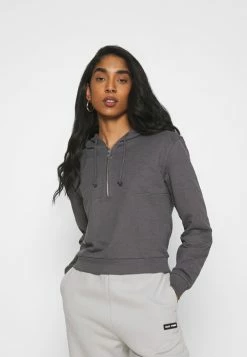 Se Vend Bas Prix Even&Odd HALF ZIP HOODED SWEATSHIRT - Sweat à capuche pulls et gilets femme