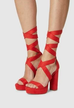 Prix Ourlé Even&Odd Sandales à plateforme talons hauts ouvert femme