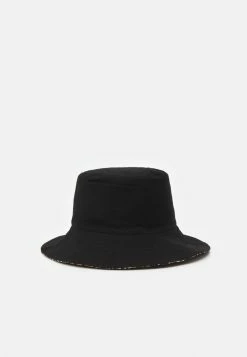 Faible Prix Even&Odd REVERSIBLE BLACK/ANIMAL PRINT BUCKET - Chapeau casquettes, chapeaux et bonnets imprimé animal femme