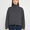 Qualité Supérieure Even&Odd OVERSIZED POPPER HIGH NECK - Sweatshirt pulls et gilets col camionneur femme -Even&Odd Soldes 2022 d88dc5774a394534bb50a2a7d88eb684