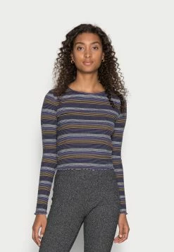 Even&Odd CROPPED CREWNECK LONG SLEEVE - T-shirt à manches longues Haute Qualité t-shirts et tops col rond femme