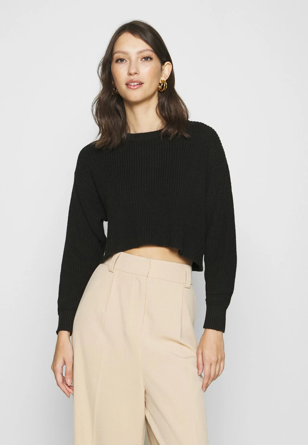 Prix Bradés Even&Odd HIGH CROPPED JUMPER - Pullover pulls et gilets col rond femme 3 Prix Bradés Even&Odd HIGH CROPPED JUMPER - Pullover pulls et gilets col rond femme