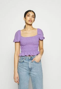 Authentique 100% Even&Odd Blouse chemises et blouses col carré femme