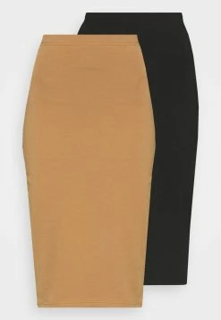 Even&Odd Faible Prix 2er PACK - Jupe crayon jupes couleur unie femme -Even&Odd Soldes 2022 f5f734e8daf04530b7fca80198e4d321 1