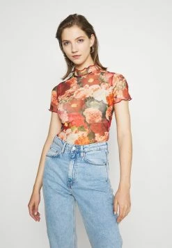 Even&Odd Prix Sympa T-shirt imprimé t-shirts et tops col officier femme