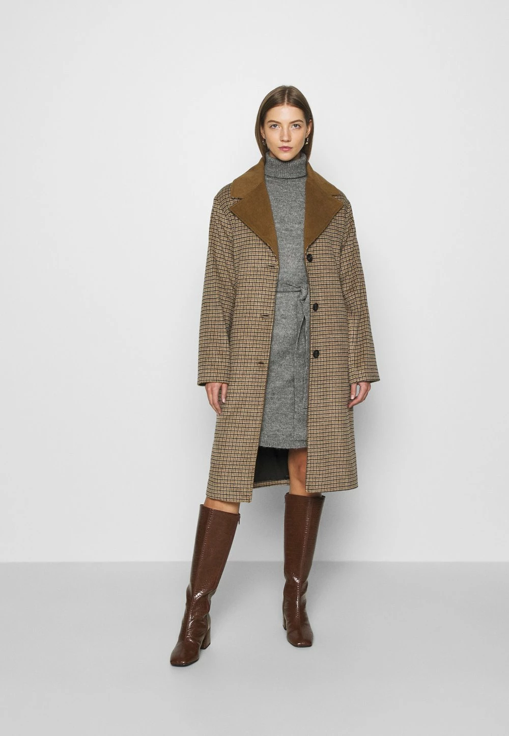 Even&Odd Un Tarif Préférentiel Robe pull robes col roulé femme 4 Even&Odd Un Tarif Préférentiel Robe pull robes col roulé femme – Image 2