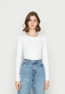 Even&Odd Première Qualité T-shirt à manches longues t-shirts et tops col claudine femme