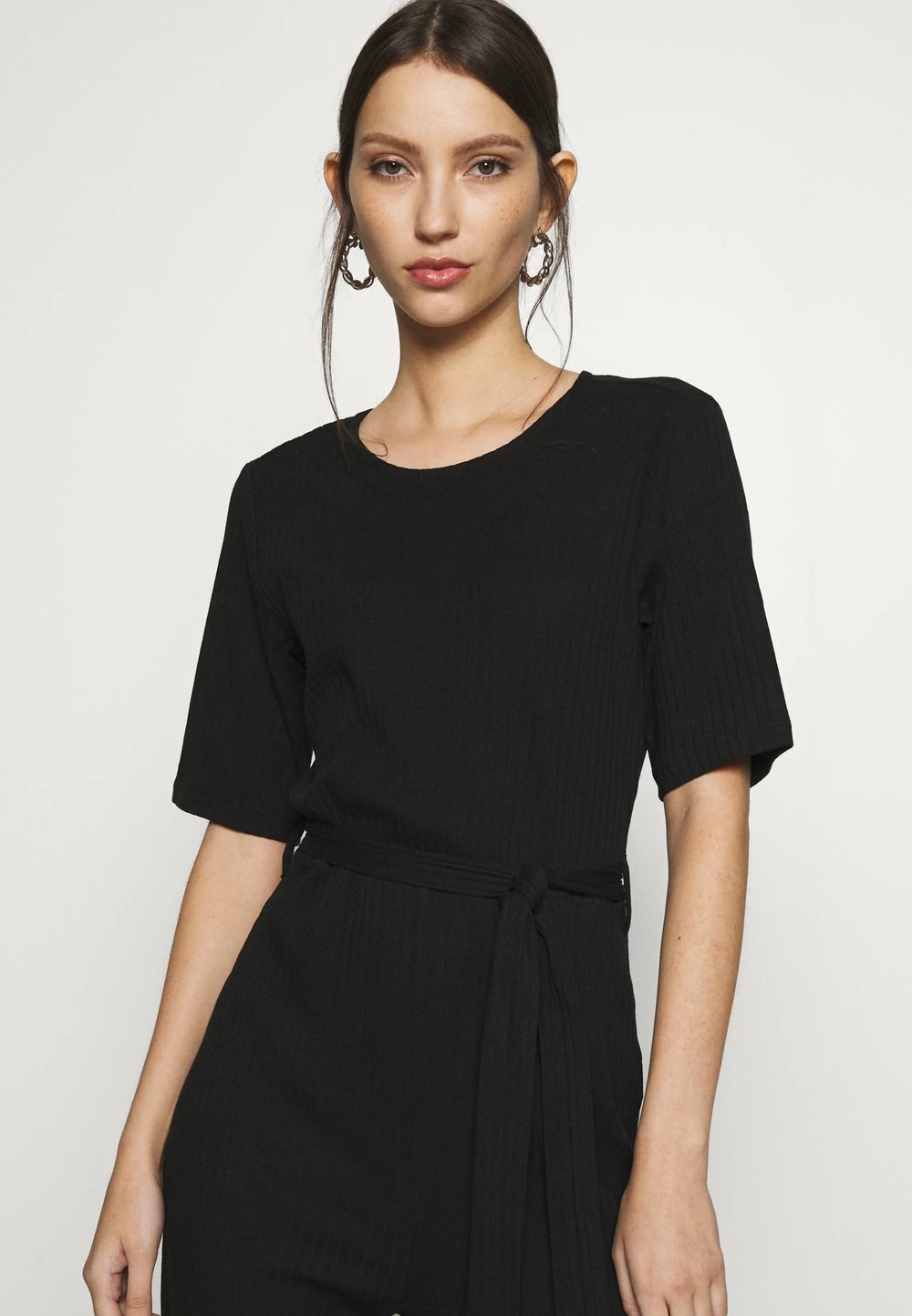 Prix Légers Even&Odd BASIC - Ribbed short sleeves belted jumpsuit - Combinaison combinaisons et salopettes col rond femme 7 Prix Légers Even&Odd BASIC - Ribbed short sleeves belted jumpsuit - Combinaison combinaisons et salopettes col rond femme – Image 5