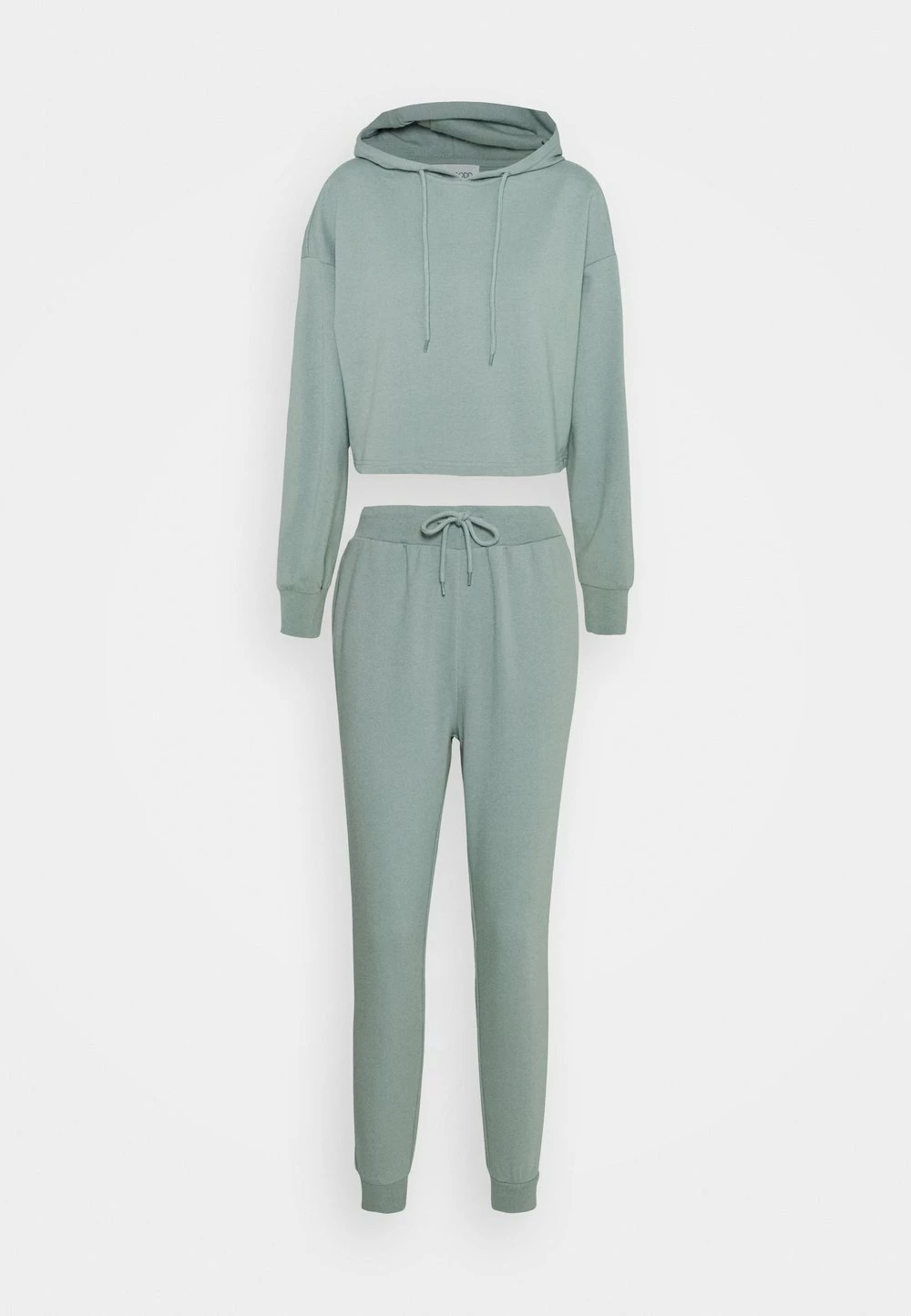 Even&Odd Prix Usine SET CROPPED HOODIE WITH JOGGER - Sweat à capuche pulls et gilets normale femme 8 Even&Odd Prix Usine SET CROPPED HOODIE WITH JOGGER - Sweat à capuche pulls et gilets normale femme – Image 6